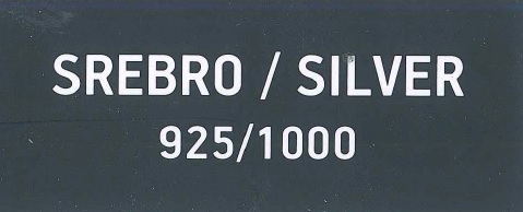 KARTICA SREBRO 925/1000