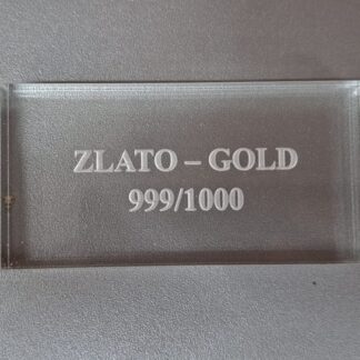 PLEXI ZLATO 999/1000