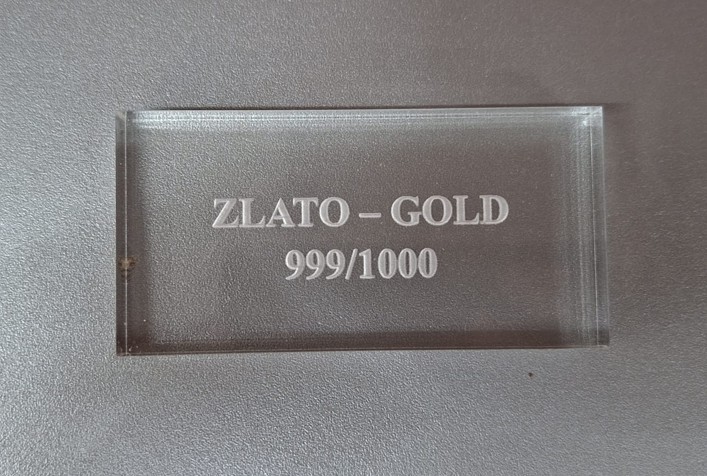 PLEXI ZLATO 999/1000