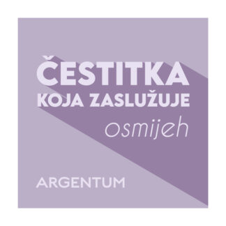 ARGENTUM ČESTITKA GENERALNA