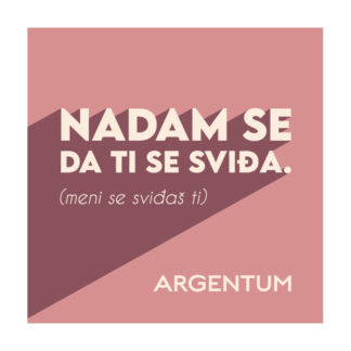 ARGENTUM ČESTITKA LJUBAV