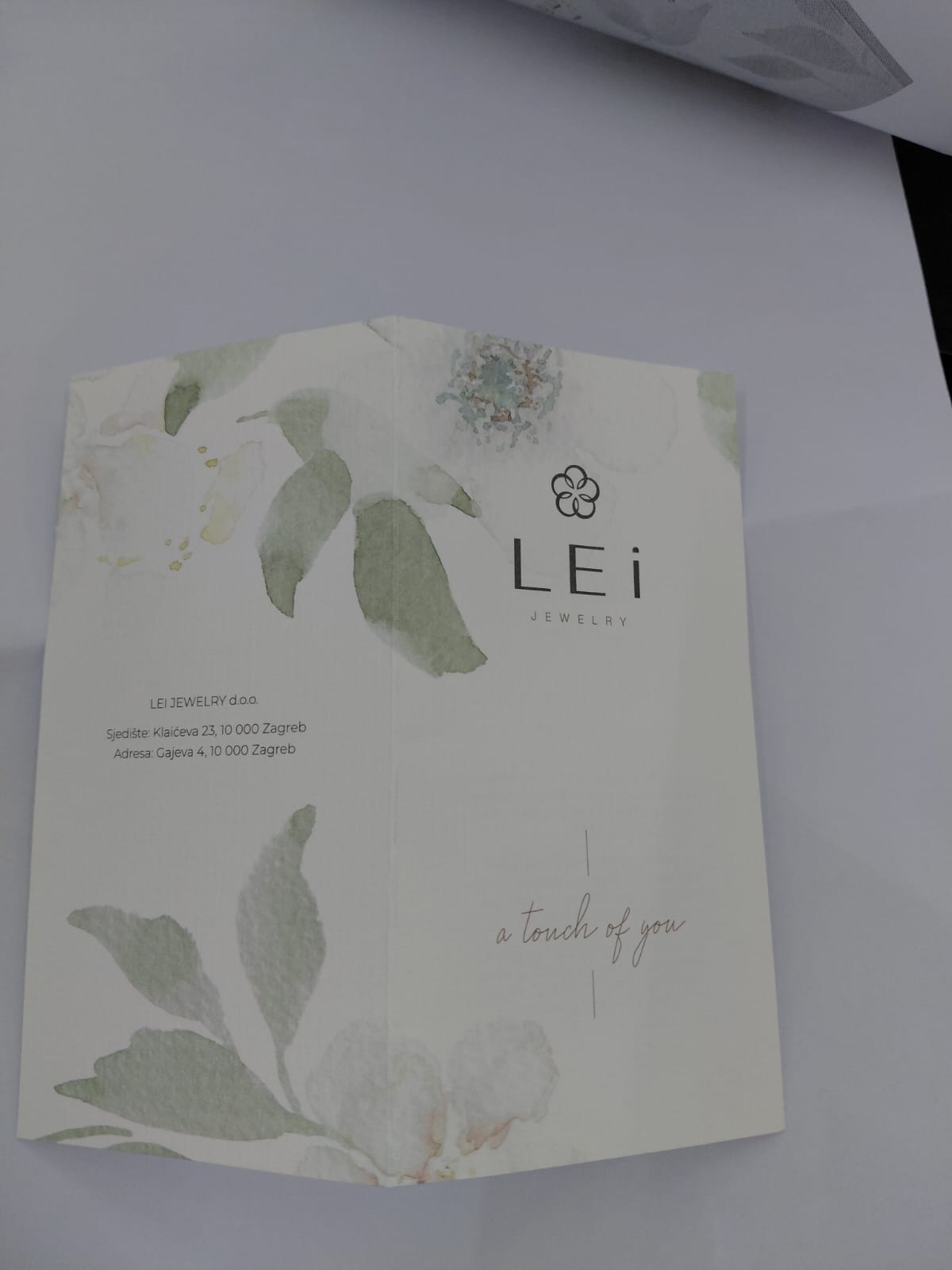 LEI Certifikat Zlato