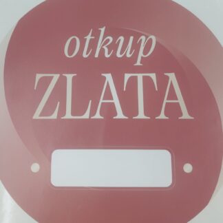 ZAKS NALJEPNICA ZA PRELJEPNICU ZA OTKUP
